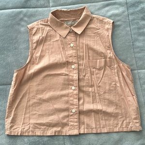 everlane collared tank